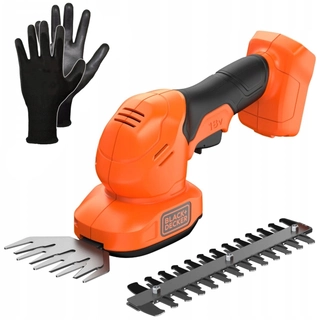 Záhradné nožnice - Black&Decker akumulátorové elektrické nožnice 22 cm 18 V